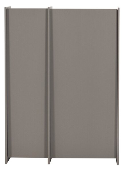 Сиво шкафче от декор от ясен 102x140x44 cm Brock – WOOOD