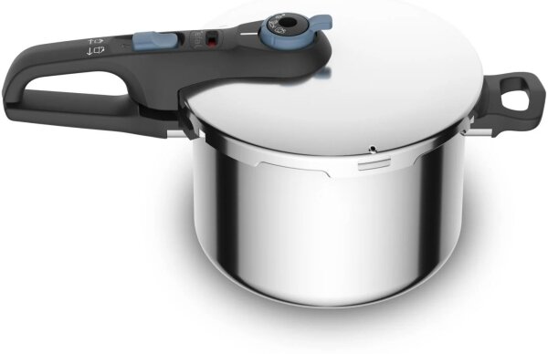 Tefal - К-кт of pressure cookers 4/6 l SECURE TRENDY неръждаем