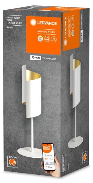 Ledvance - LED Димируема настолна лампа SMART+ DECOR TWIST LED/12W/230V Wi-Fi