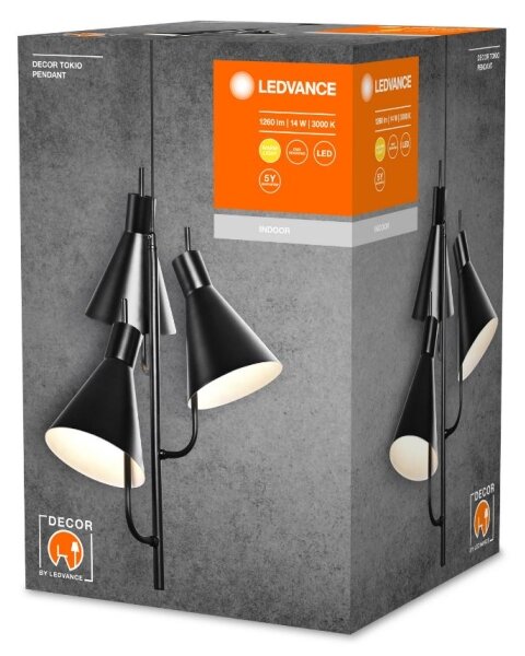 Ledvance - LED Пендел DECOR TOKIO 3xLED/4,6W/230V