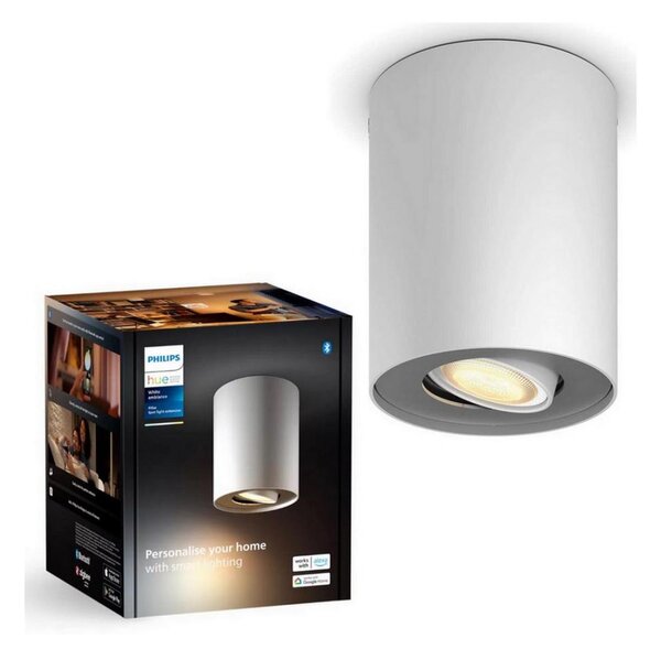 Philips - LED Димируем спот Hue PILLAR 1xGU10/4,2W/230V бял