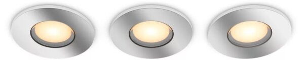 Philips-К-кт 3xLED Димируема лампа Hue ADORE BATHROOM 1xGU10/4,2W/230V IP44