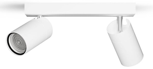 Philips - Спот за баня IDRIS 2xGU10/5W/230V IP44 бял