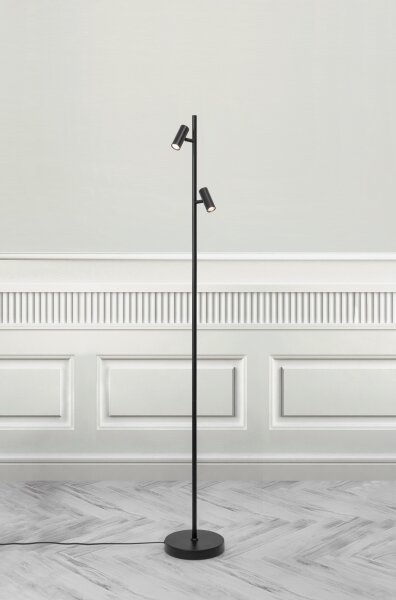 Nordlux - LED Димируем лампион OMARI 2xLED/3,2W/230V черен