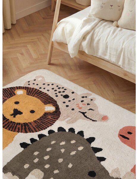 Памучен детски килим подходящ за пране/ръчно изработен 140x200 cm Snuggle Zoey – Hanse Home