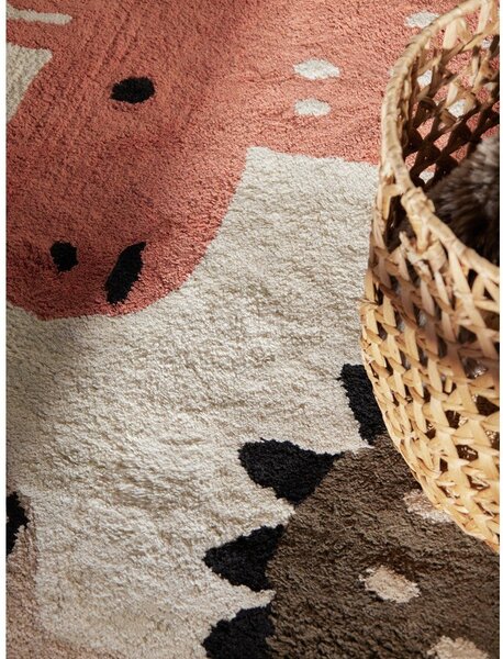 Памучен детски килим подходящ за пране/ръчно изработен 140x200 cm Snuggle Zoey – Hanse Home