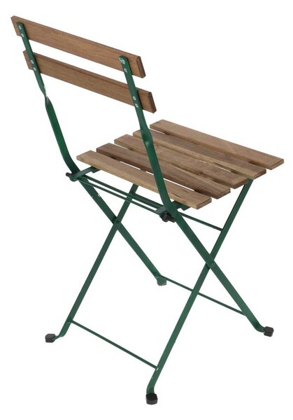Зелен и бежов метален градински стол - Esschert Design
