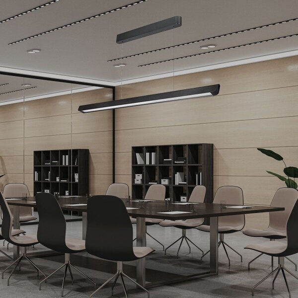 LED полилей на кабел 36W 230V 3000/4000/6400K черен