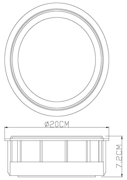 Deko-Light 731058 -LED Екстериорен аплик MEISSA 6,8W/230V IP44 антрацит