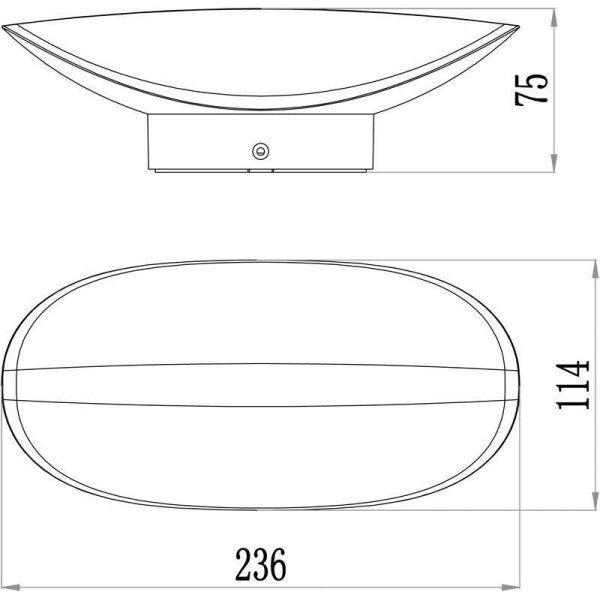 Deko-Light 731078 -LED Екстериорен аплик AVIOR 12,7W/230V IP54 антрацит