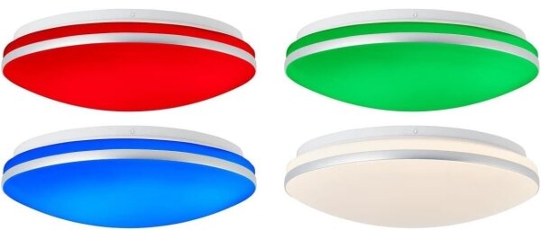 Brilliant - LED RGBW Димируем плафон MIDWAY LED/14W/230V + д.у