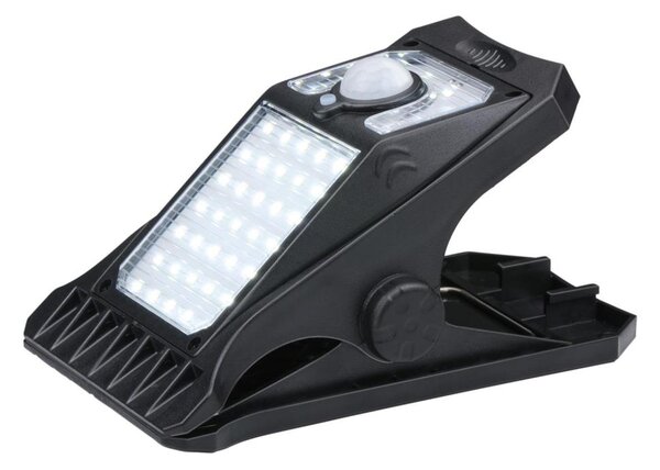 Grundig - LED Соларна лампа със сензор CLIP-ON LED/9W/3,7V IP44