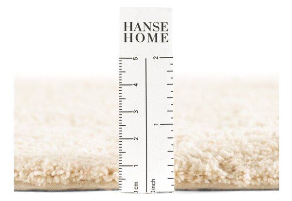Кремав памучен детски килим подходящ за пране/ръчно изработен ø160 cm Snuggle Sunna – Hanse Home
