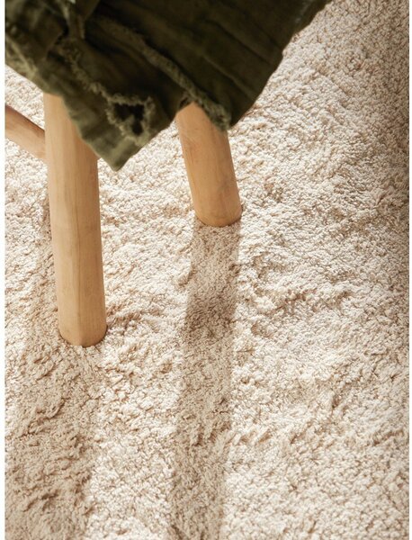 Кремав памучен детски килим подходящ за пране/ръчно изработен ø160 cm Snuggle Sunna – Hanse Home