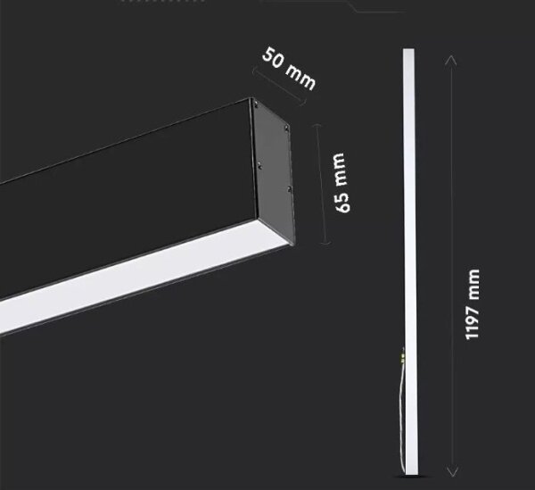 LED Висящ полилей SAMSUNG CHIP LED/40W/230V 3000K/4000K/6400K