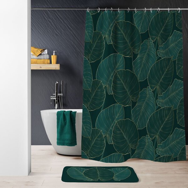 Завеса за душ 180x200 cm Jade – douceur d'intérieur