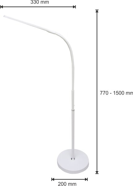 LED Димируема лампа 3в1 LED/10W/230V 3000/4000/6000K CRI 90 бял