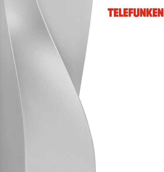 Telefunken 312704TF-LED Екстериорен аплик 2xLED/5,5W/230V IP44 сребрист