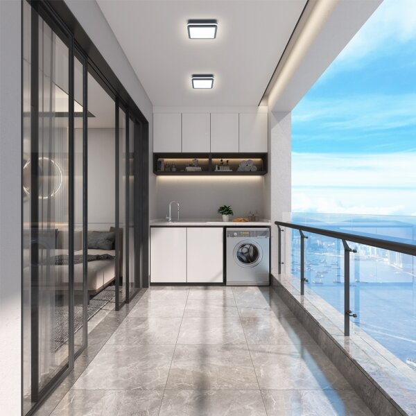 Brilagi - LED Екстериорна лампа BENE LED/18W/230V 22x22 см IP54