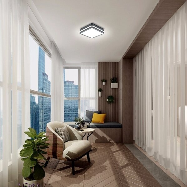 Brilagi - LED Екстериорна лампа BENE LED/18W/230V 22x22 см IP54
