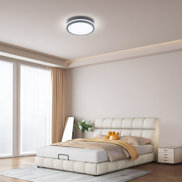 Brilagi - LED Екстериорна лампа BENE LED/24W/230V Ø 26 см IP54