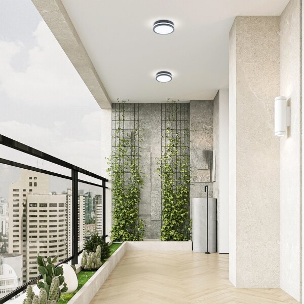 Brilagi - LED Екстериорна лампа BENE LED/18W/230V Ø 22 см IP54