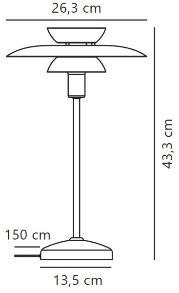 Nordlux - Настолна лампа CARMEN 1xE14/25W/230V черен