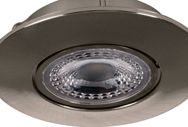 Eglo 75765 - К-кт 3x LED Лампа за окачен таван ZUJAR LED/3,4W/230V хром
