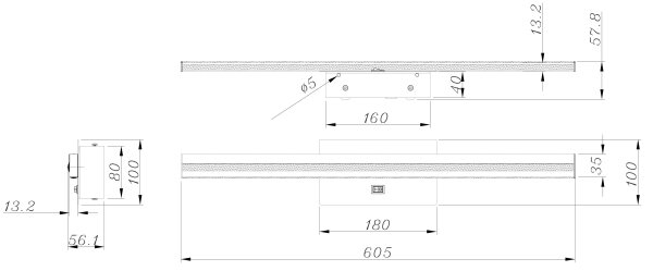 Globo 41499B - LED Аплик за баня VIGGO LED/18W/230V IP44