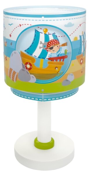 Dalber 60651 - Детска малка лампа ПИРАТ ISLAND 1xE14/8W/230V