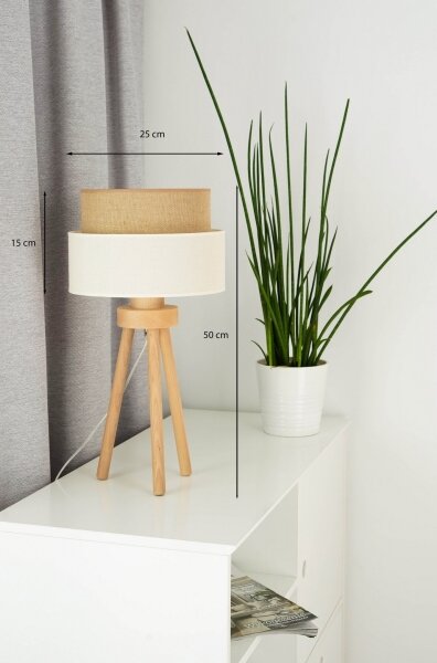 Brilagi - LED настолна лампа BOHO STYLE 1xE27/15W/230V