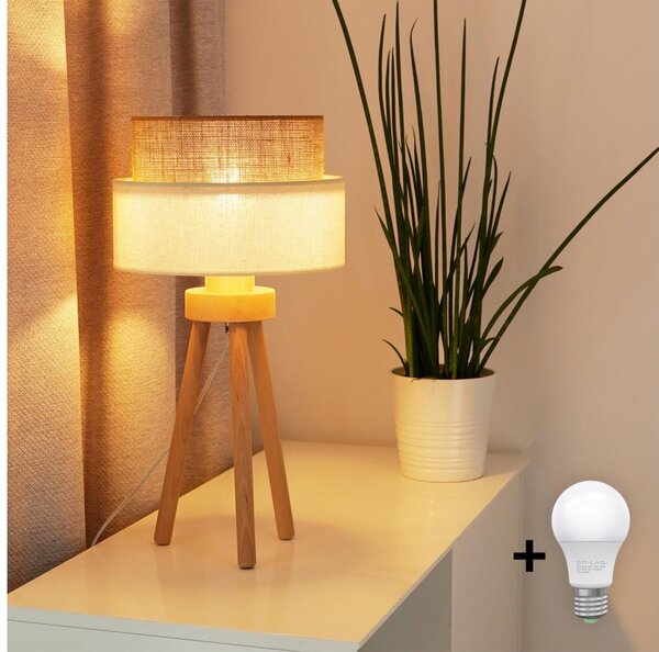 Brilagi - LED настолна лампа BOHO STYLE 1xE27/15W/230V