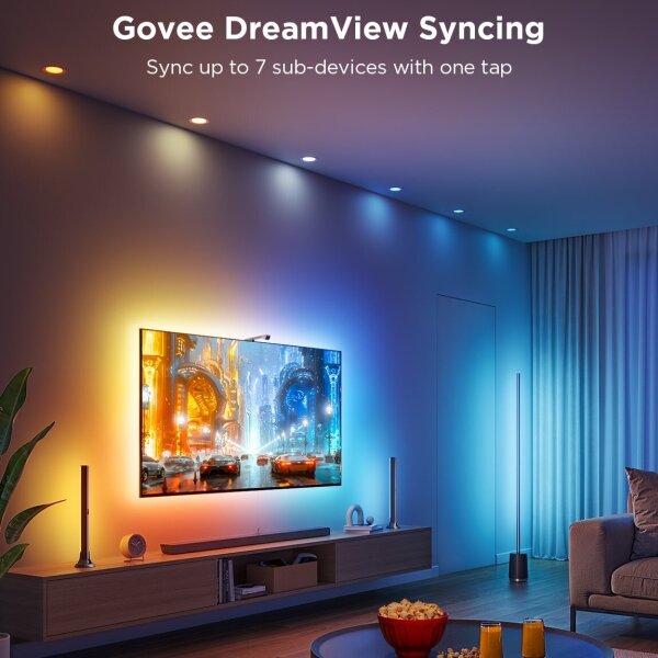 Govee - К-кт 2x Backlight TV 55-65" SMART LED подсветка RGBICW Wi-Fi