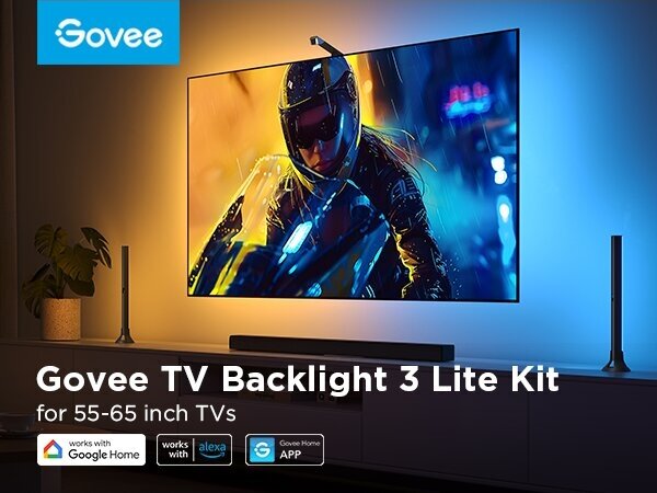 Govee - К-кт 2x Backlight TV 55-65" SMART LED подсветка RGBICW Wi-Fi