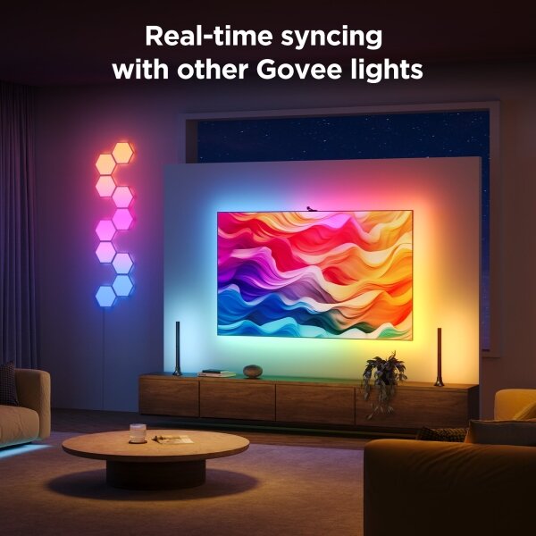 Govee - Backlight 3S Netflix TV 55-65" SMART LED подсветка RGBICW Wi-Fi + д.у