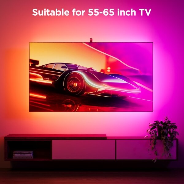 Govee - Backlight 3S Netflix TV 55-65" SMART LED подсветка RGBICW Wi-Fi + д.у