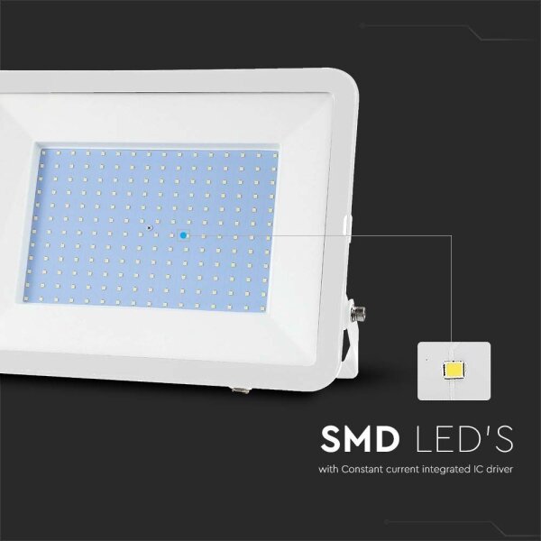 LED Прожектор SAMSUNG CHIP LED/300W/230V 4000K IP65 бял