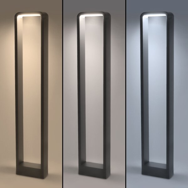Brilagi-LED Екстериорна лампа BARI LED/7W/230V 3000/4000/6000K антрацит IP54 80 см