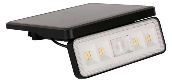 LED соларен прожектор с сензор 8W/3,7V 2000mAh IP54 черен