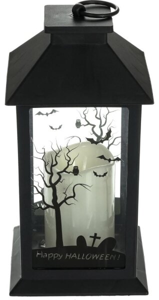 LED Декорация HALLOWEEN LED/3xAAA/топло бял фенер