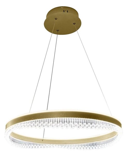 LED Пендел PRECIOSA LED/52W/230V Ø 60 см златист