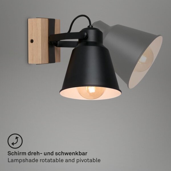 Brilo - Спот аплик TALLE 1xE27/40W/230V