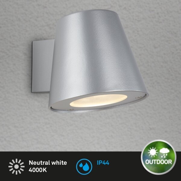 Briloner 3645-014 - LED Екстериорен аплик NEAPEL 1xGU10/4,9W/230V IP44