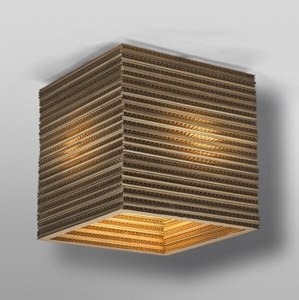 Ledvance - Плафон DECOR CARDBOARD 1xE27/15W/230V 25x25 см