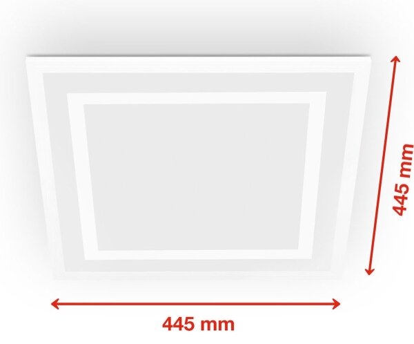 Telefunken 318806TF - LED RGB Димируем плафон LED/24W/230V + д.у