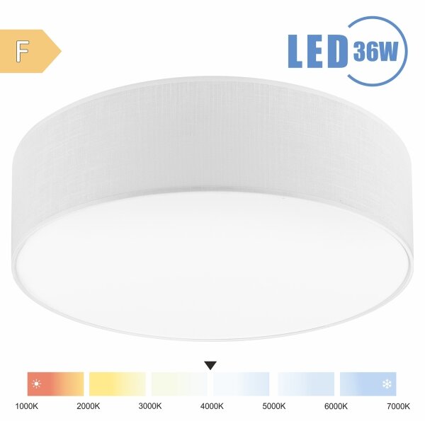 Brilagi - LED Плафониера SIRIJA LED/36W/230V Ø 45 см бял