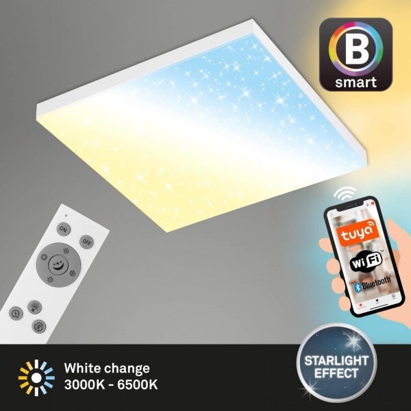 Brilo - LED Димируем плафон FRAMELESS LED/24W/230V Wi-Fi Tuya + д.у