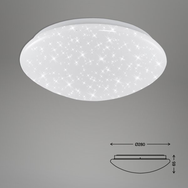 Briloner 3360-016 - LED Плафон за баня STARRY SKY LED/12W/230V IP44