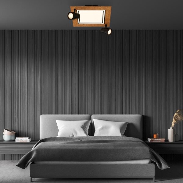 Brilo - LED таванно осветително тяло LED/12W/230V + 2xGU10/9W 3000K