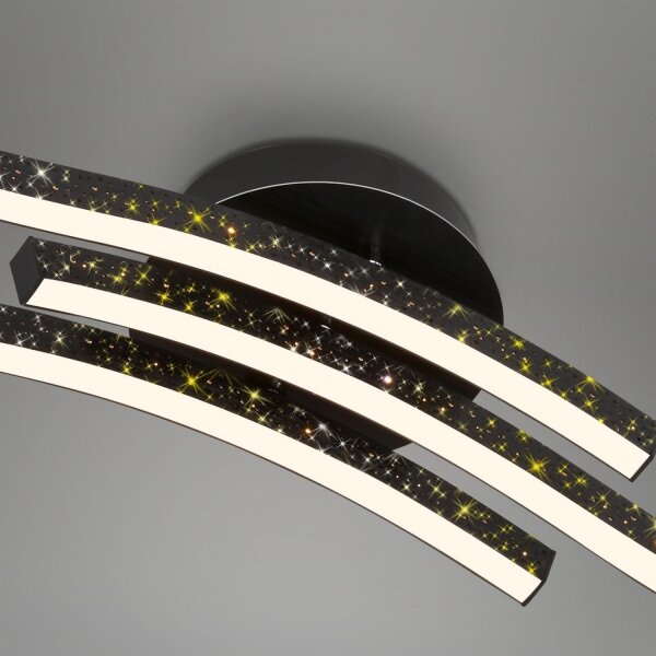 Brilo - LED Плафониера LED/19W/230V 3000K черен